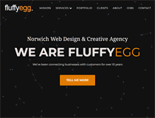 Tablet Screenshot of fluffyegg.com